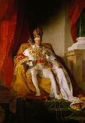 Emperor Franz I. of Austria wearing the Austrians imperial robes